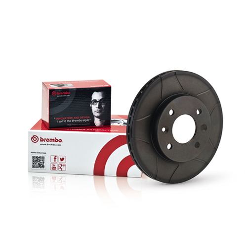 Discuri frana cu striatii Brembo MAX, Тормозные диски с насечками Brembo MYX
